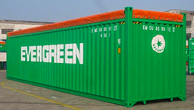 contentor evergreen de 40