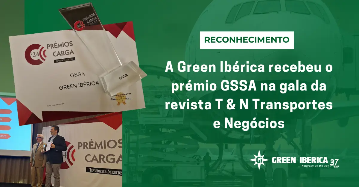 Prémio de Carga 2024 – Green Ibérica melhor GSSA