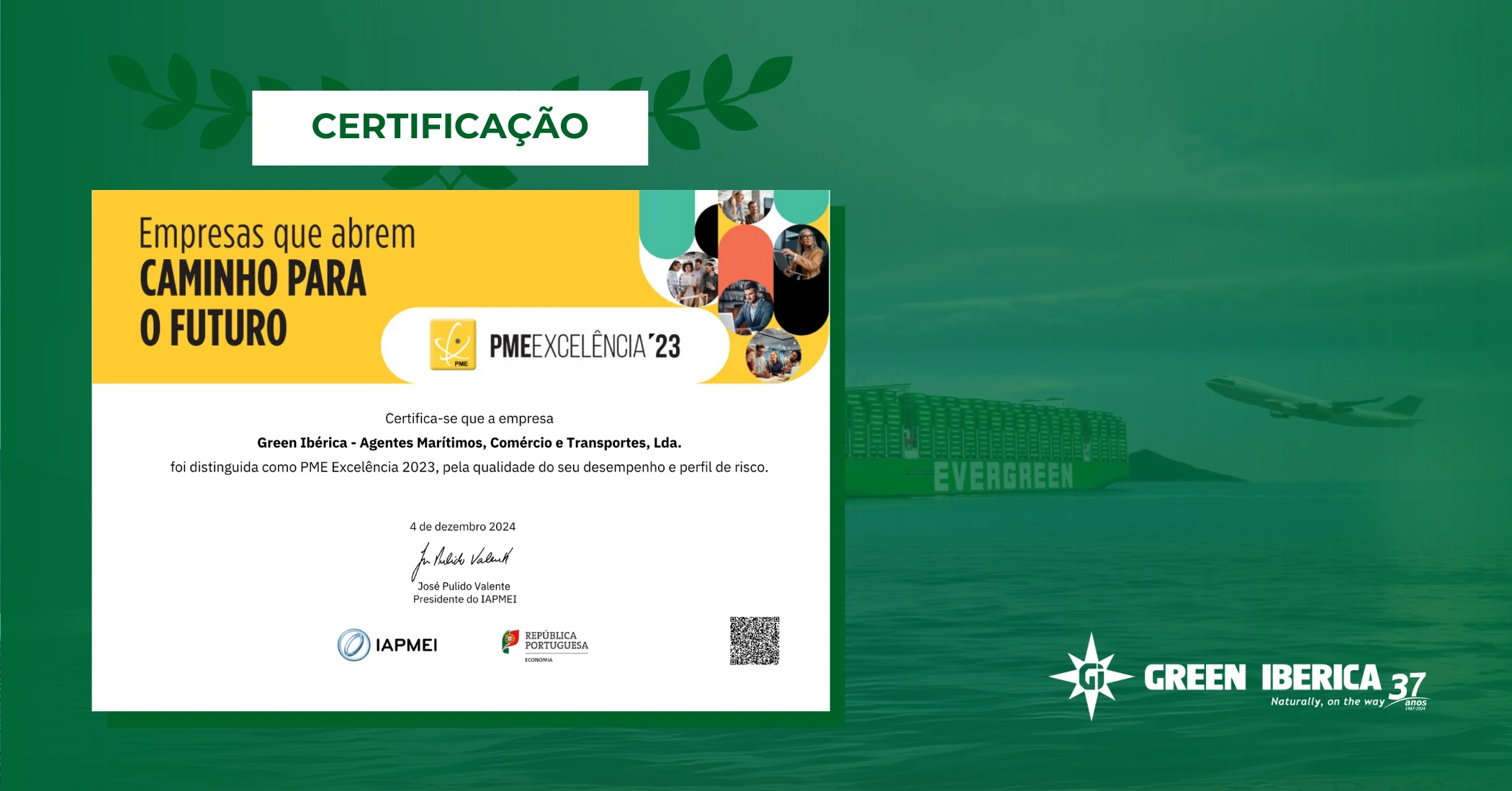 certificação pme lider e pme excelencia