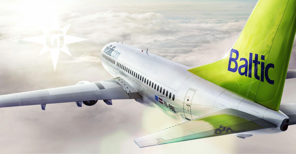 airBaltic é a Nova Representada Aérea da Green Ibérica