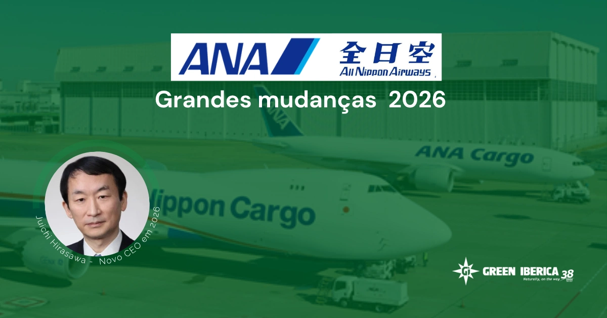 A ANA Holdings reestrutura profundamente o seu negócio de carga em 2026: fusão com a Nippon Cargo Airlines, nova liderança e uma rede única para os clientes. Saiba o que muda